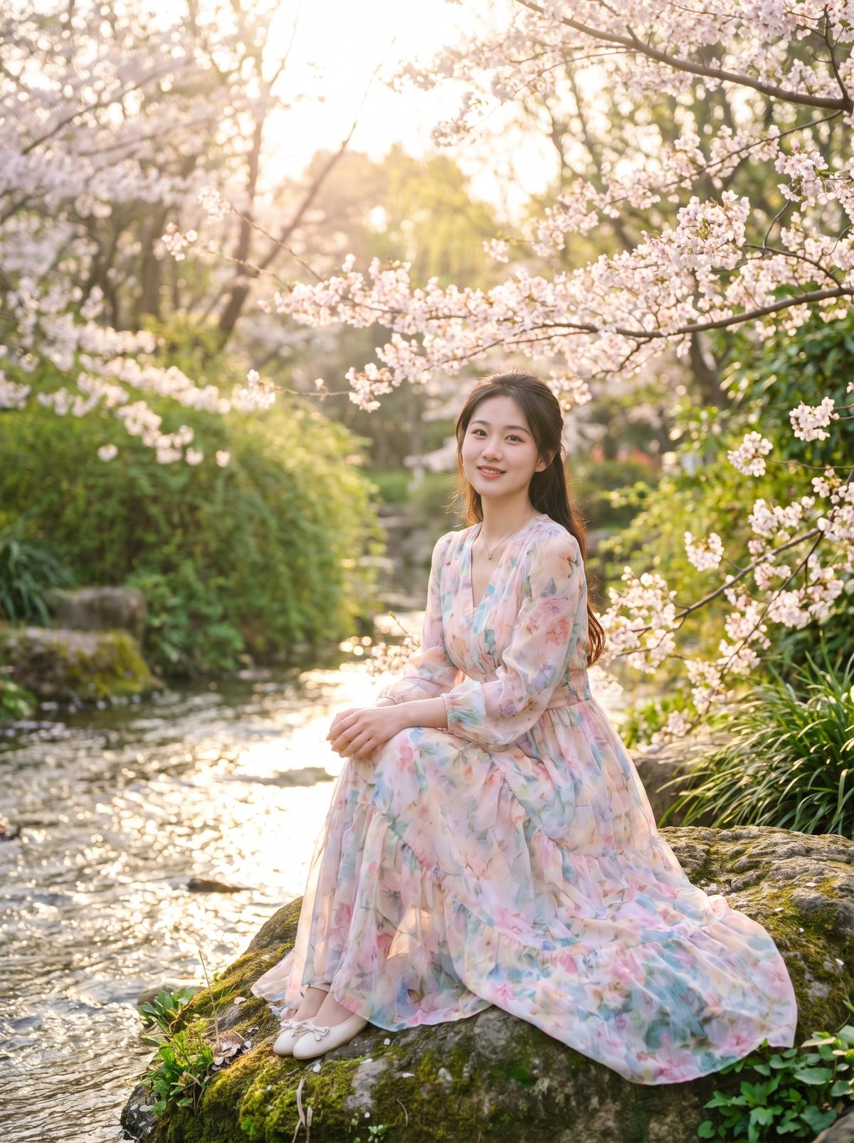 户外苏妲己清新写真视频
